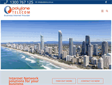 Tablet Screenshot of polyfone.com.au